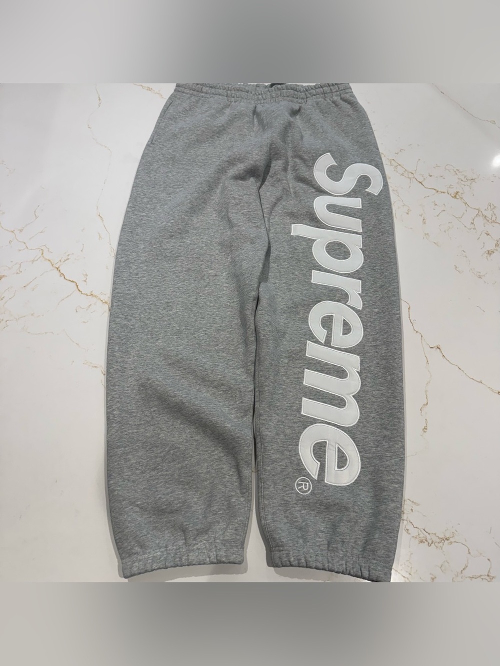 Supreme Sweatpants Gray Medium